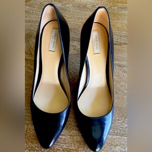 Cole Haan Grand OS Black Leather Classic Work Pumps Womens Size 9.5 B